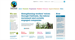 Desktop Screenshot of fairtrade.net