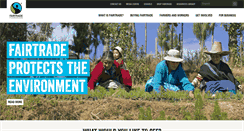 Desktop Screenshot of fairtrade.org.uk