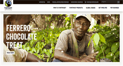 Desktop Screenshot of fairtrade.com.au